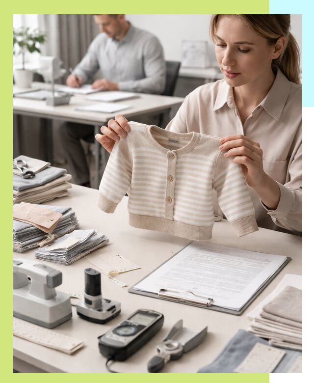 Сертификация детской одежды и текстильных изделий в Рязани