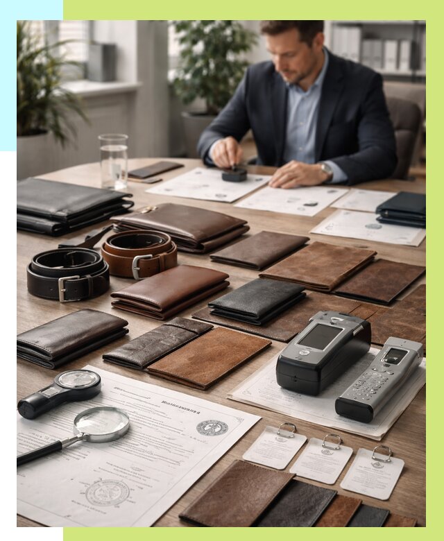 Сертификация кожаных изделий в Рязани от 12322 р. | Алешин-Рзн