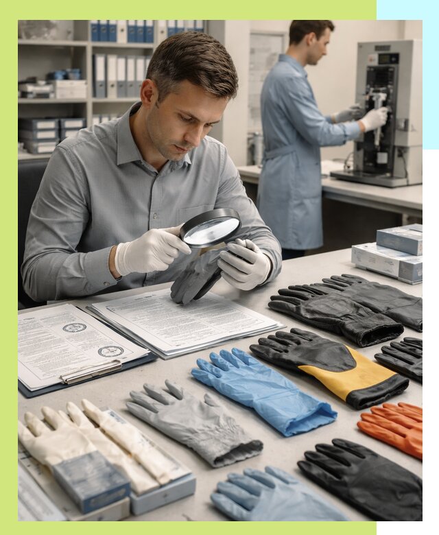 Сертификация перчаток и средств защиты продукции в Рязани