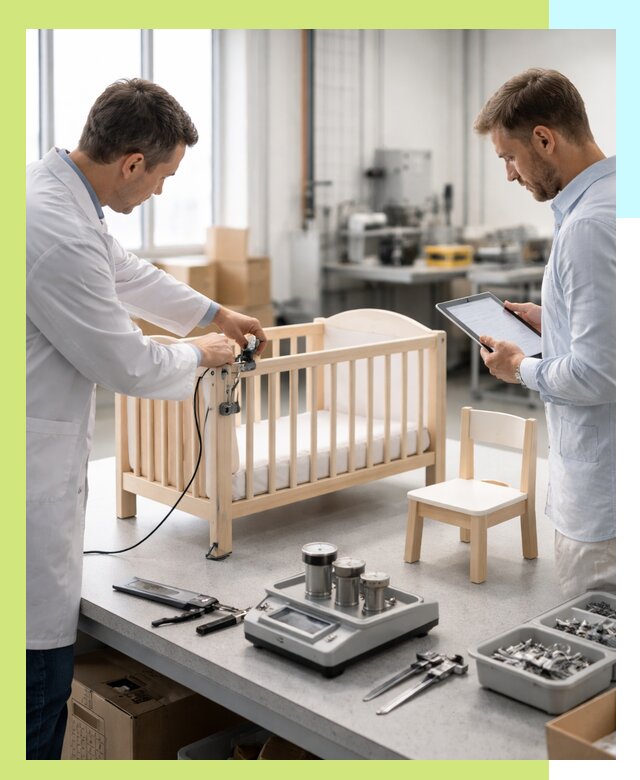 Сертификация детской мебели и проверка безопасности в Рязани