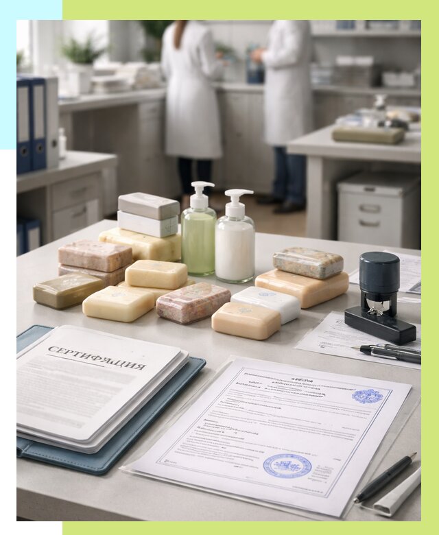 Сертификация мыла и сертификат на мыло в Рязани от 12322 | Алешин-Рзн