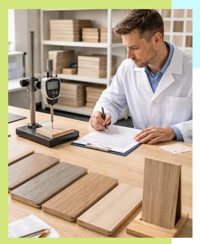 Сертификация ламината с испытаниями и оформлением документов в Рязани