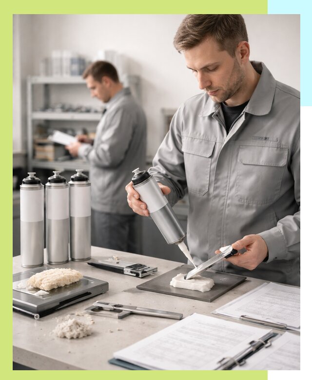 Сертификация монтажной пены и соответствие стандартам в Рязани