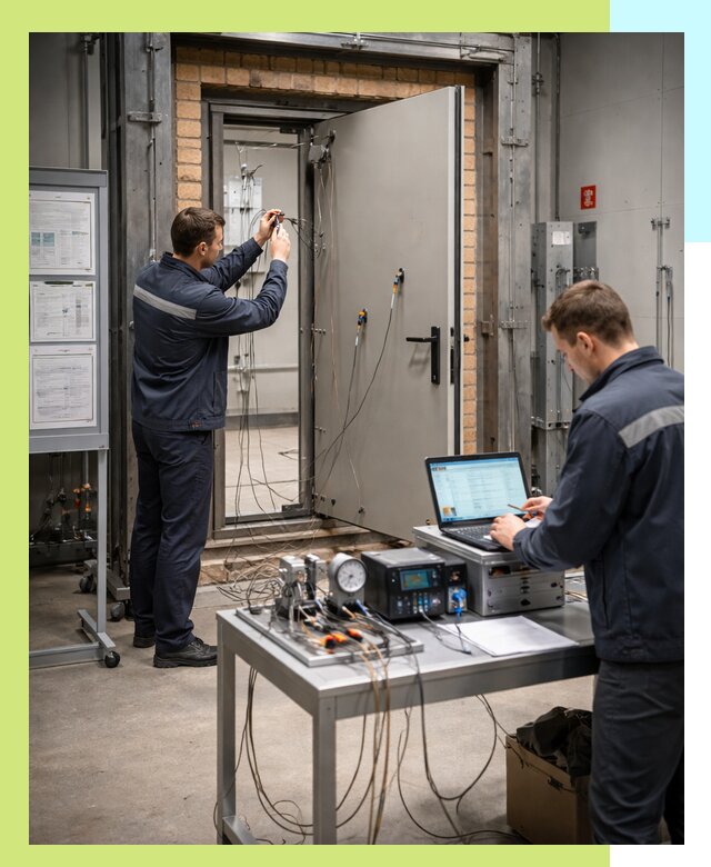 Сертификация противопожарных дверей в Рязани по ГОСТ и ТР