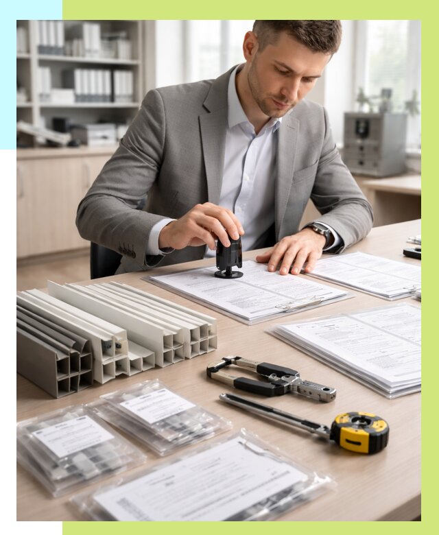 Сертификация ПВХ продукции в Рязани от 8728 р., Алешин-Рзн