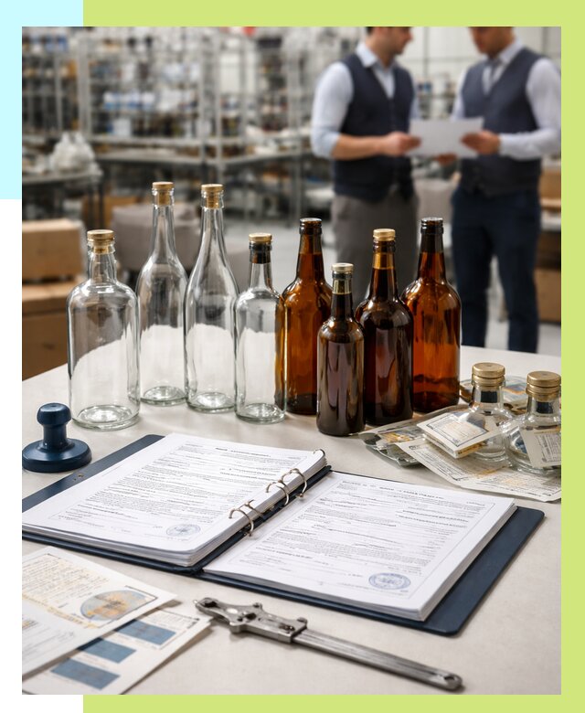Сертификация стеклянных бутылок в Рязани от 25670 р. | Алешин-Рзн