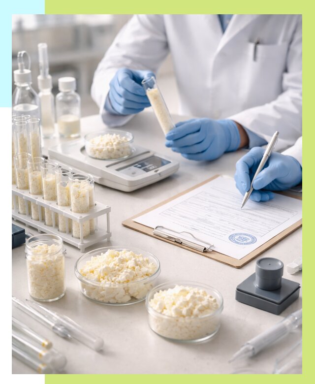 Сертификация творога в Рязани от 12322 р. под ключ | Алешин-Рзн