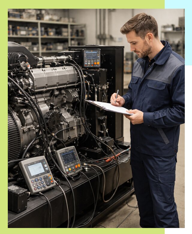 Сертификация дизельных генераторов и их оборудования в Рязани