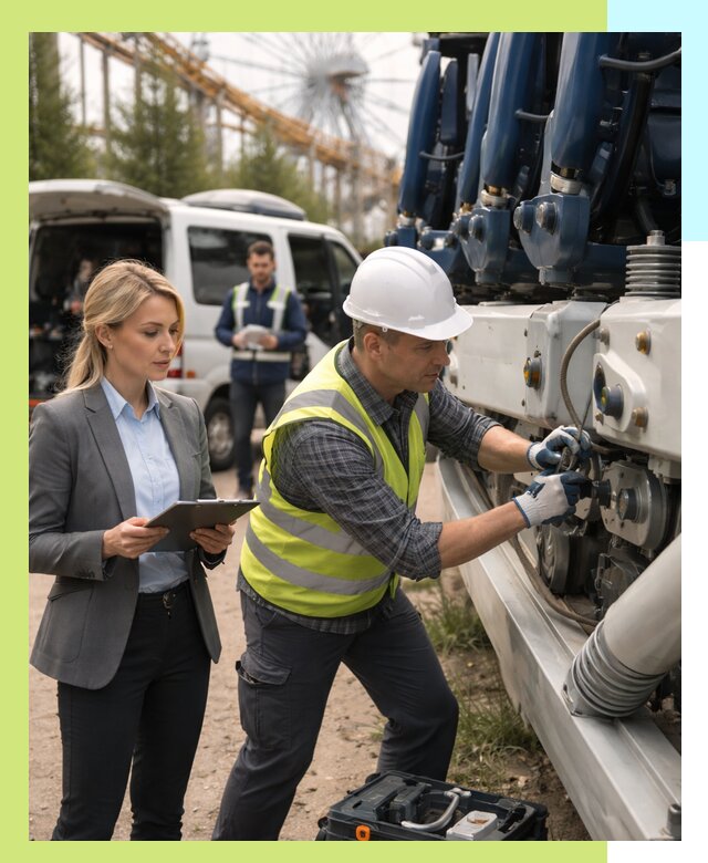 Сертификация аттракционов и проверка безопасности в Рязани