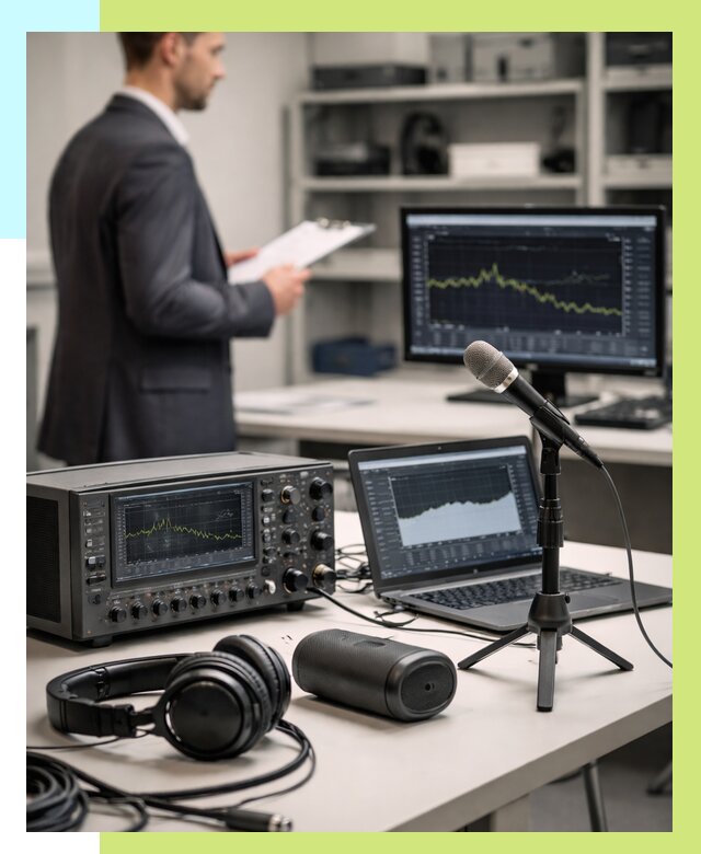 Сертификация аудиотехники в Рязани от 15402 р., Алешин-Рзн