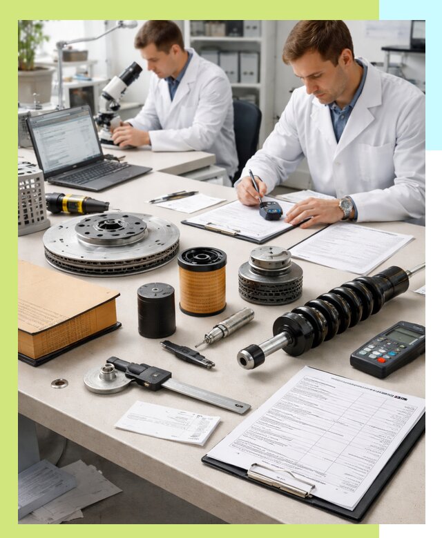 Сертификация автозапчастей и комплектующих в Рязани по ГОСТ