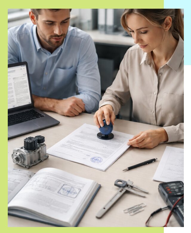 Выдача паспорта изделия и техническая экспертиза продукции в Рязани