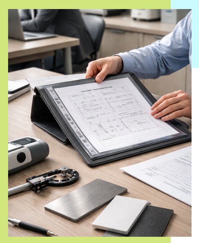 Оформление паспорта материала для продукции в Рязани