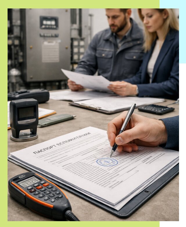 Оформление паспорта эксплуатации оборудования в Рязани