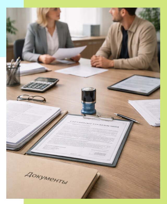 Сертификат соответствия на продукцию в Рязани от 15402 р.|Алешин-Рзн