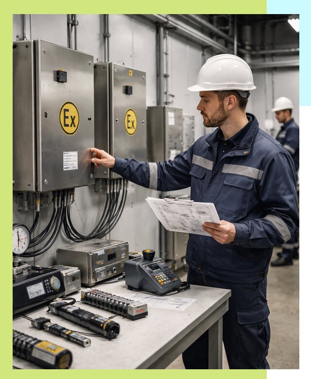 Сертификат взрывозащиты промышленного оборудования в Рязани