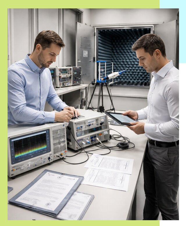 Оформление и выдача сертификата ЭМС для продукции в Рязани