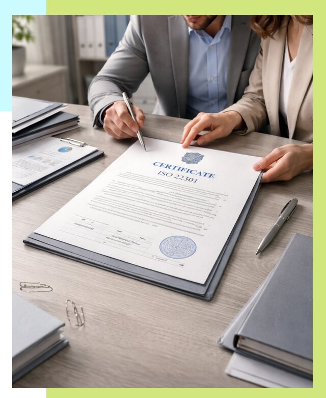 Сертификат ISO 22301 в Рязани от 46206 р. | Алешин-Рзн срочно