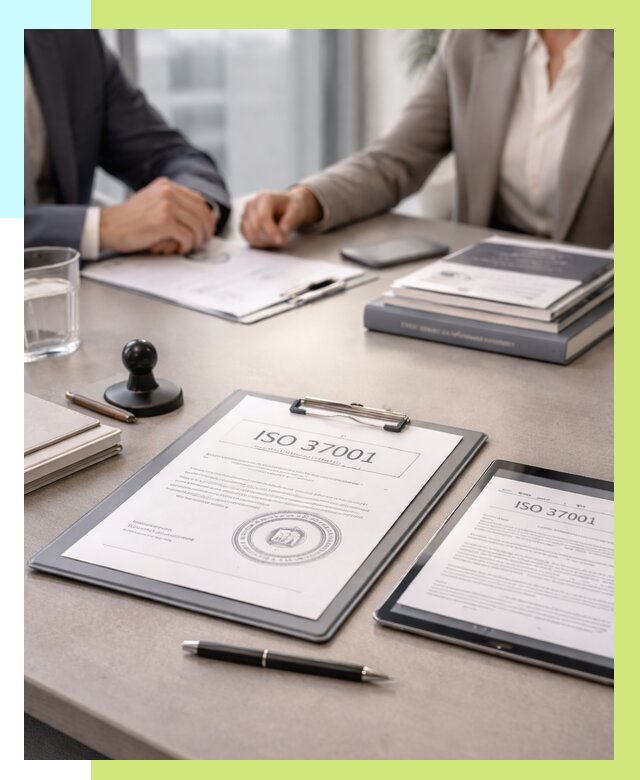 Сертификат ISO 37001 в Рязани оформить от 123216 р. Алешин-Рзн